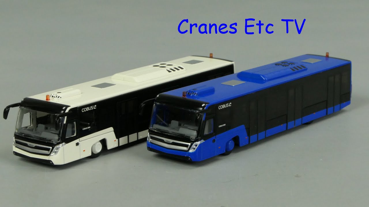 NZG COBUS 3000 Airport Bus by Cranes Etc TV