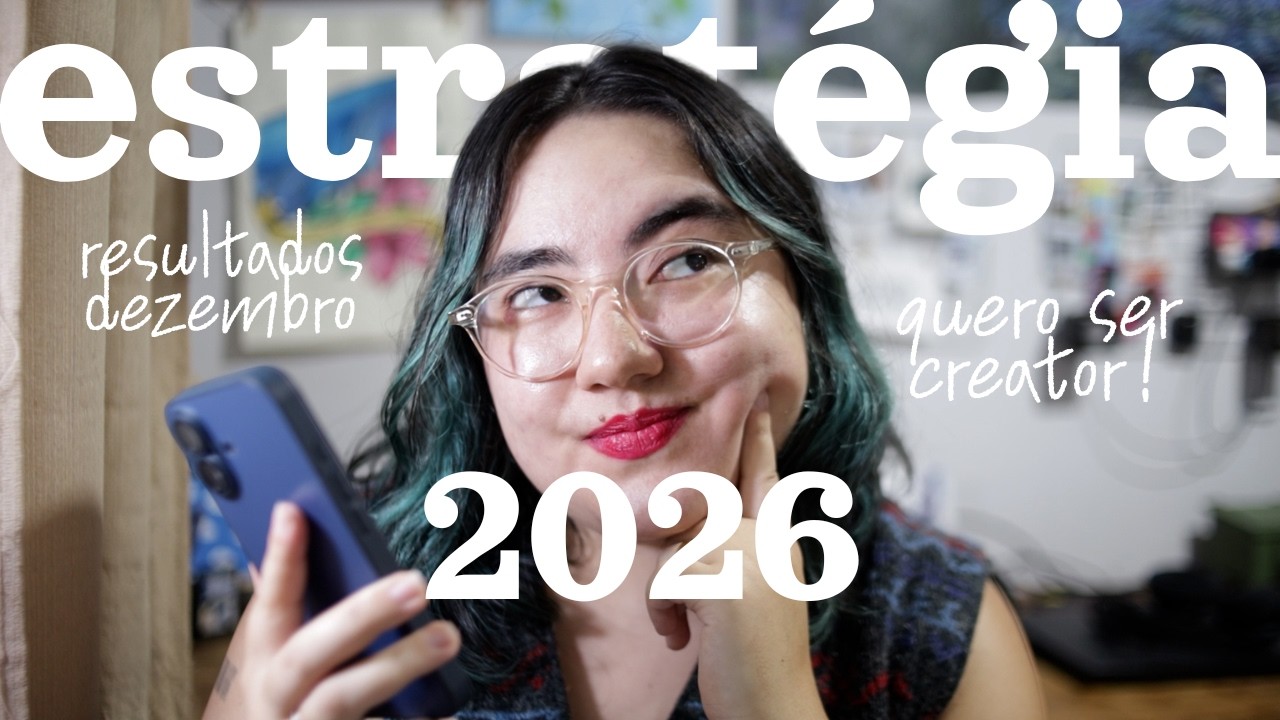 QUERO SER CREATOR - estratégia pra 2026 e resultados de dezembro | EP. 03