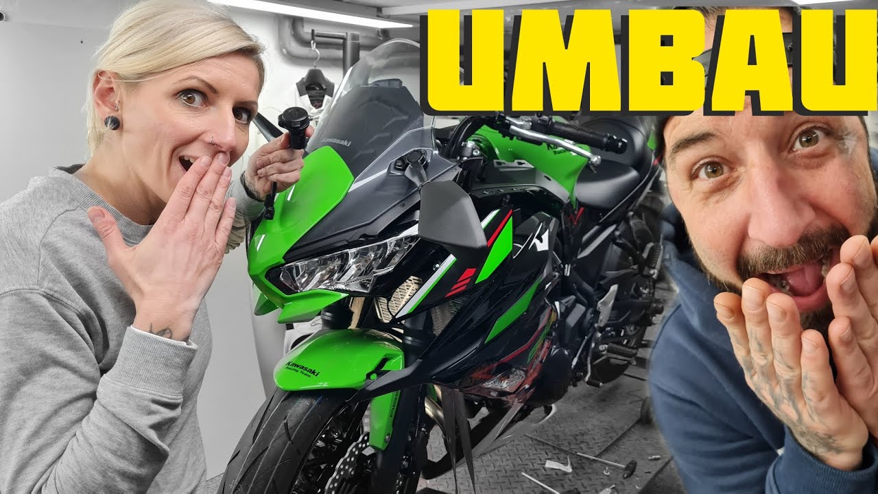 Kawasaki Umbau jetzt geht's los