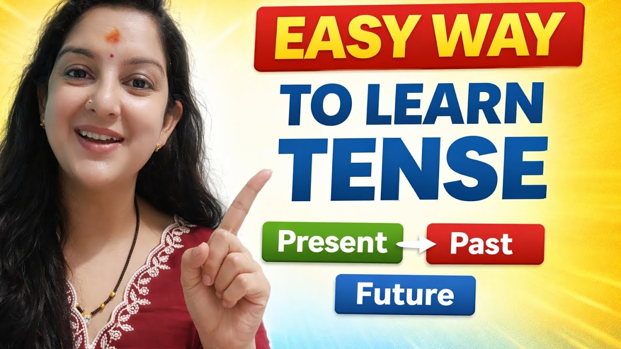 Easy way to learn Tense!!! Isse easy or kha #2026#learnanewwordtoday #englishgrammar 