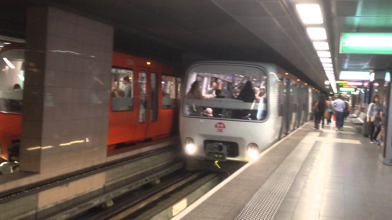M&eacute;tro D (MPL 85)  &agrave; l'arr&ecirc;t sans souci &agrave; Lyon le 14/09/2015