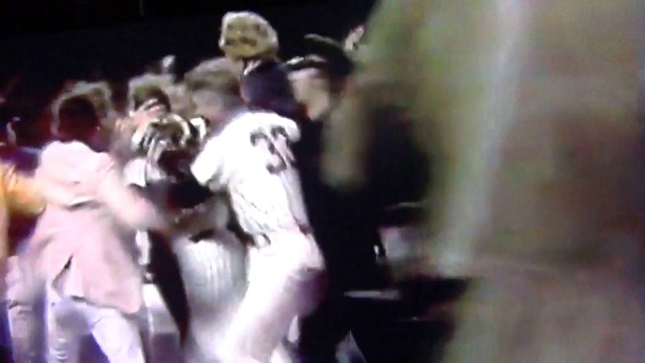 Goose Gossage Gets Pete Lacock To Clinch Pennant Yankees
