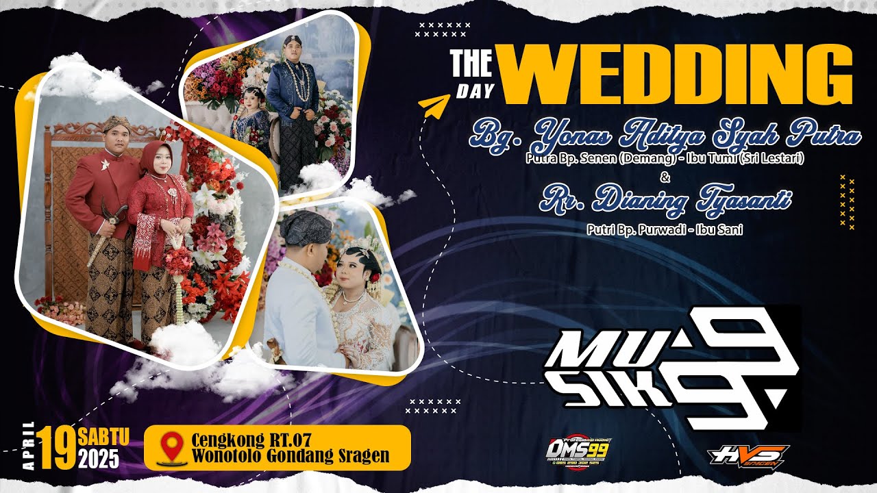 Live Stream Wedding Yonas & Dianing | Campursari MUSIC 99 | DMS 99 PRO AUDIO | HVS SRAGEN 5