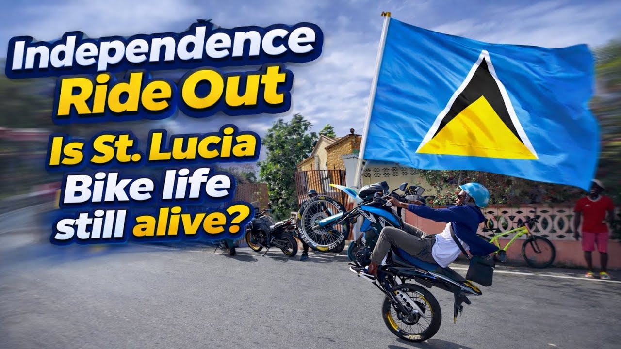 🇱🇨St.Lucia Independence Ride Out 2026 | Is St.Lucia BikeLife still alive? | RunningPeas