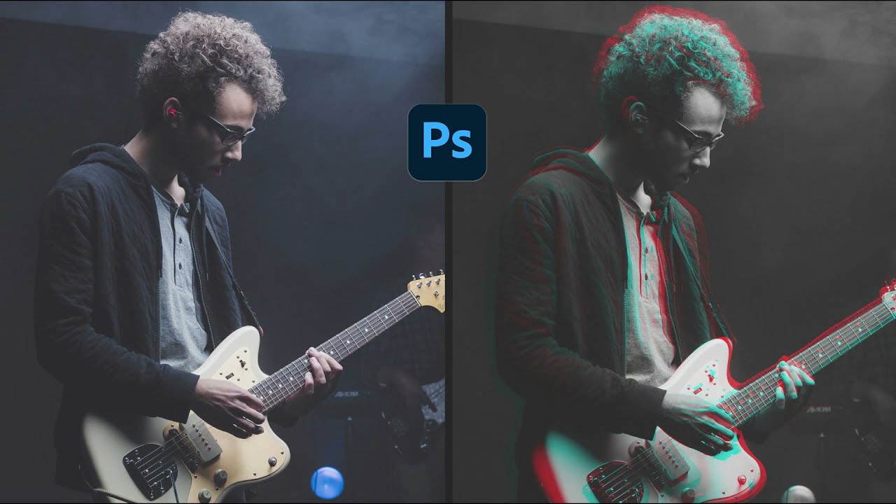 Effetto divisione dei colori - Photoshop Tutorial