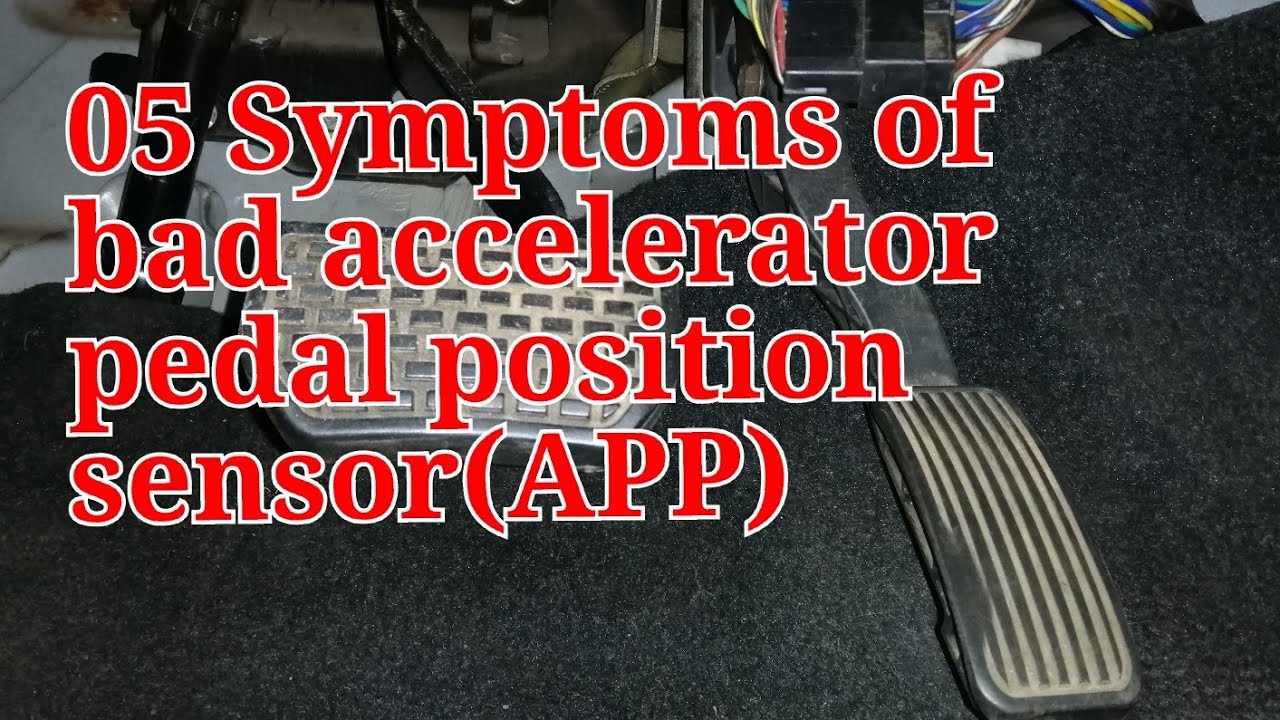 How to replace accelerator pedal position sensor E25 (APP)