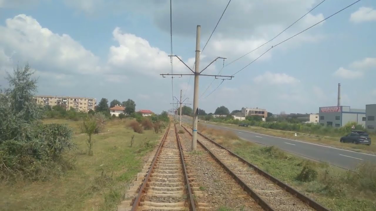 Braila 2022-08-13 Tramvai 106DE LA COLONIE KM10 LA CCH PRIN GEAM