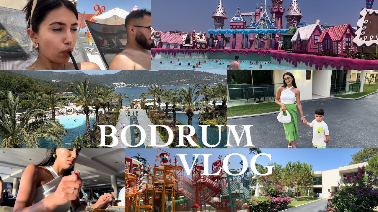 BODRUM TATİLİ BAŞLASIN🏝️DEV OTEL TURU☀️ILK GÜNÜMÜZ🌺VOGUE SUPREME HOTEL☀️