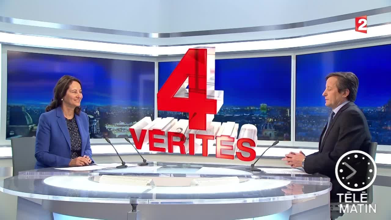 Les 4 vérités: Ségolène Royal - Télématin