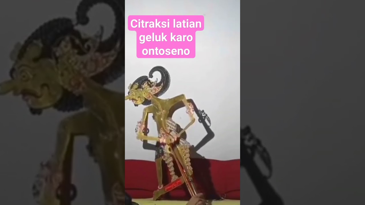 Citraksi latihan gelut Karo ontoseno Jian lucu