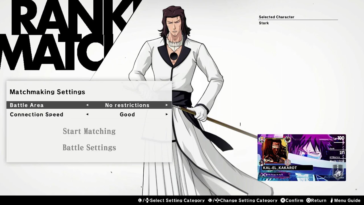 STARKS GRAN REY CERO... BLEACH REBIRTH OF SOULS WITH HERO-SUPE...