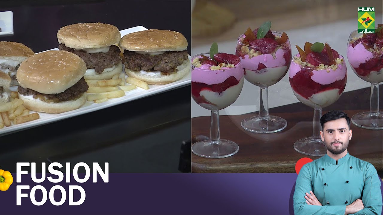 Beef Melt Burgers & Strawberry Cream Crunch | Saad Butt |  Fusion Food  | 8 April 25 | Masala TV