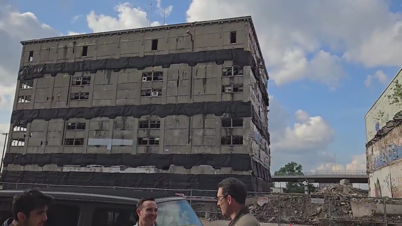 Controlled implosion moves project forward in West Bottoms