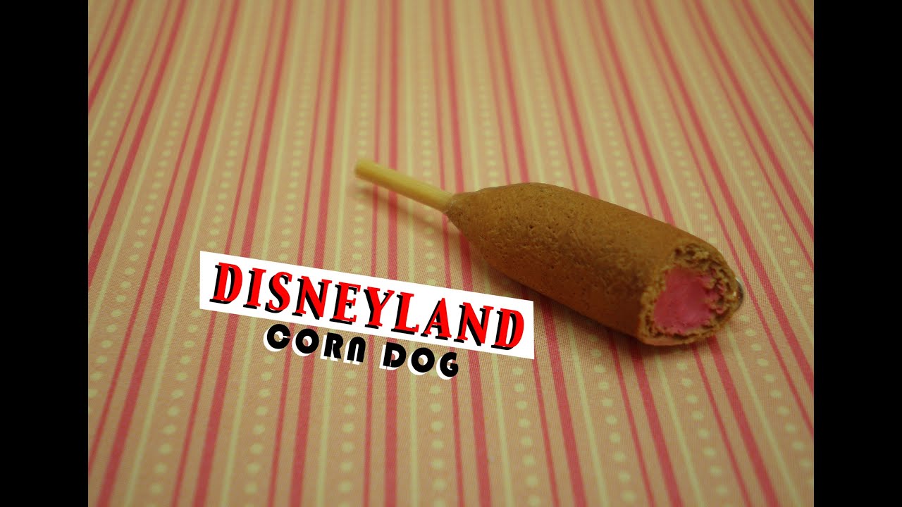 Clay Made Easy: Disneyland Corn Dog