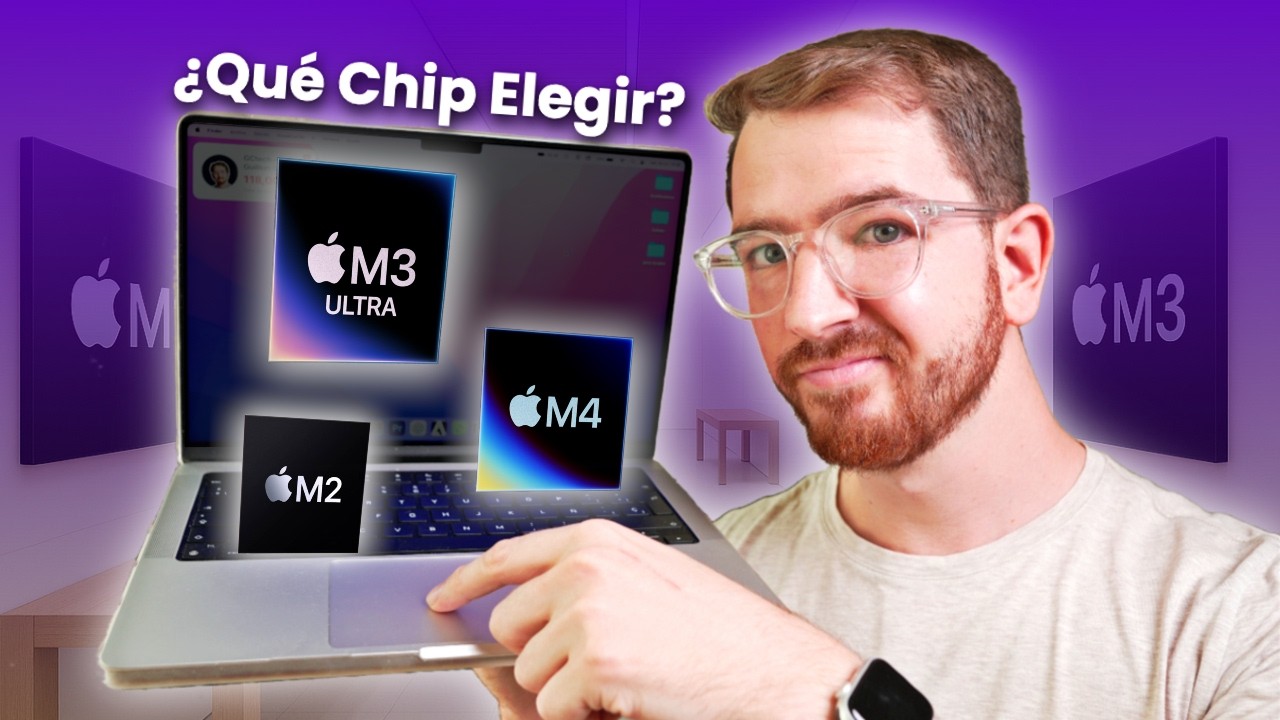 ¿Cómo Elegir el Chip Correcto en 2025? Guía Apple Silicon 