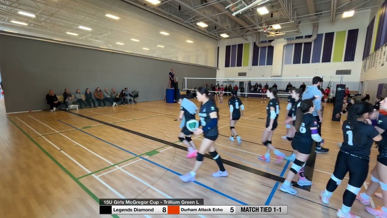 15U Girls McGregor Cup Trillium Green L: Vaughan Legend Diamonds vs Durham Attack Playoff Set 3