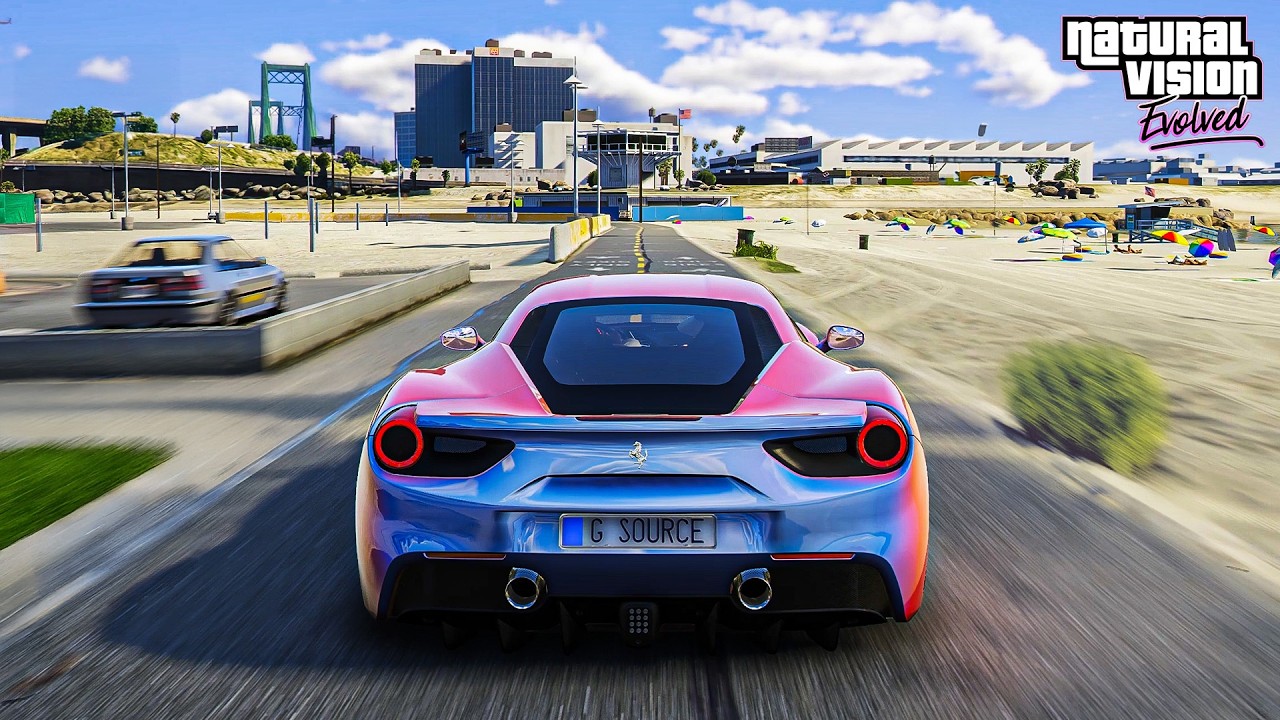GTA V: NaturalVision Evolved March 2025 Update Gameplay on RTX 5090