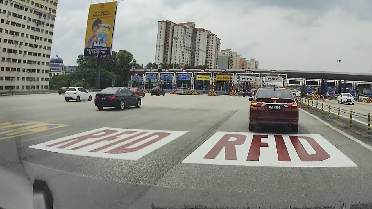 RIFD DI TOL PLUS - tol sungai besi to Tol UPM