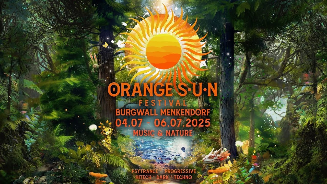ORANGE SUN FESTIVAL 2025 W/ SERIOES & LEGENDAER , LITTLE DURACELL @ BURGWALL MENKENDORF (PART 1)
