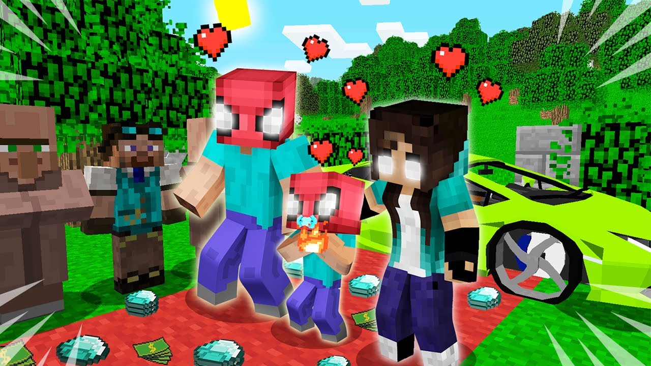 FAKİRİN HEROBRİNE AİLESİ OLDU! 👻 - Minecraft