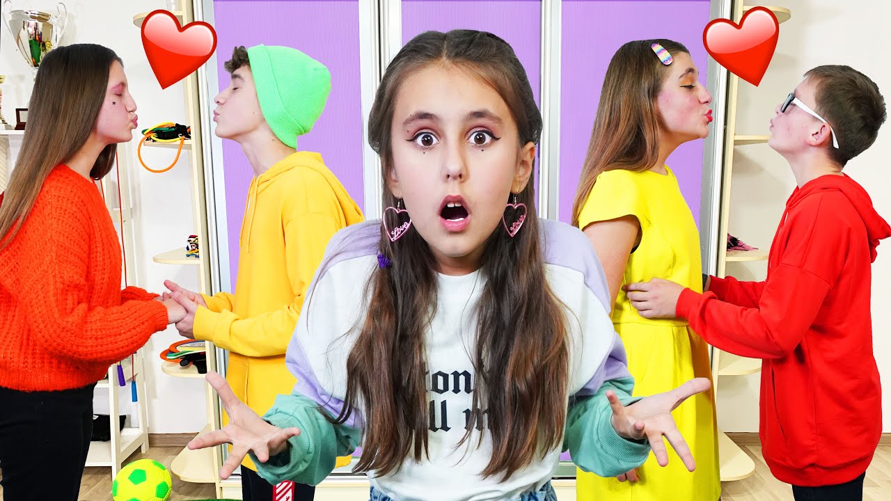 ¡Todos en la escuela se están besando! ¡Eva se quedó sin novio!