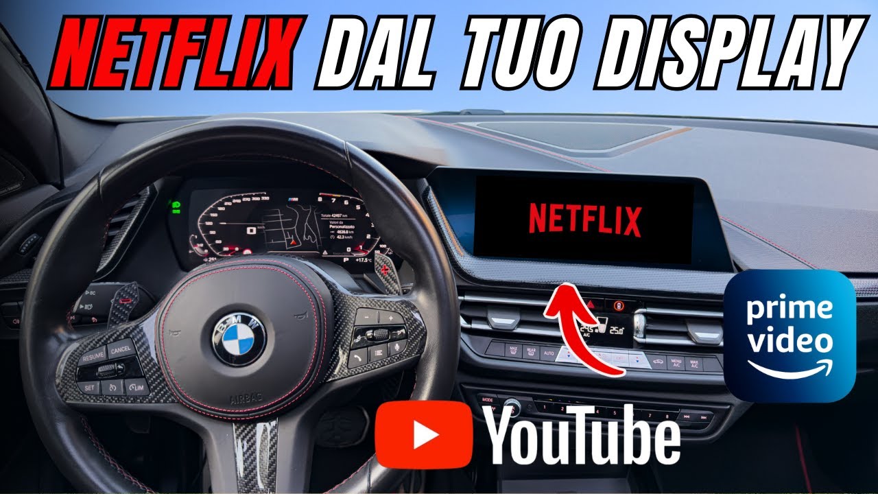 YOU TUBE e NETFLIX sul DISPLAY della TUA AUTO in 5 MINUTI!