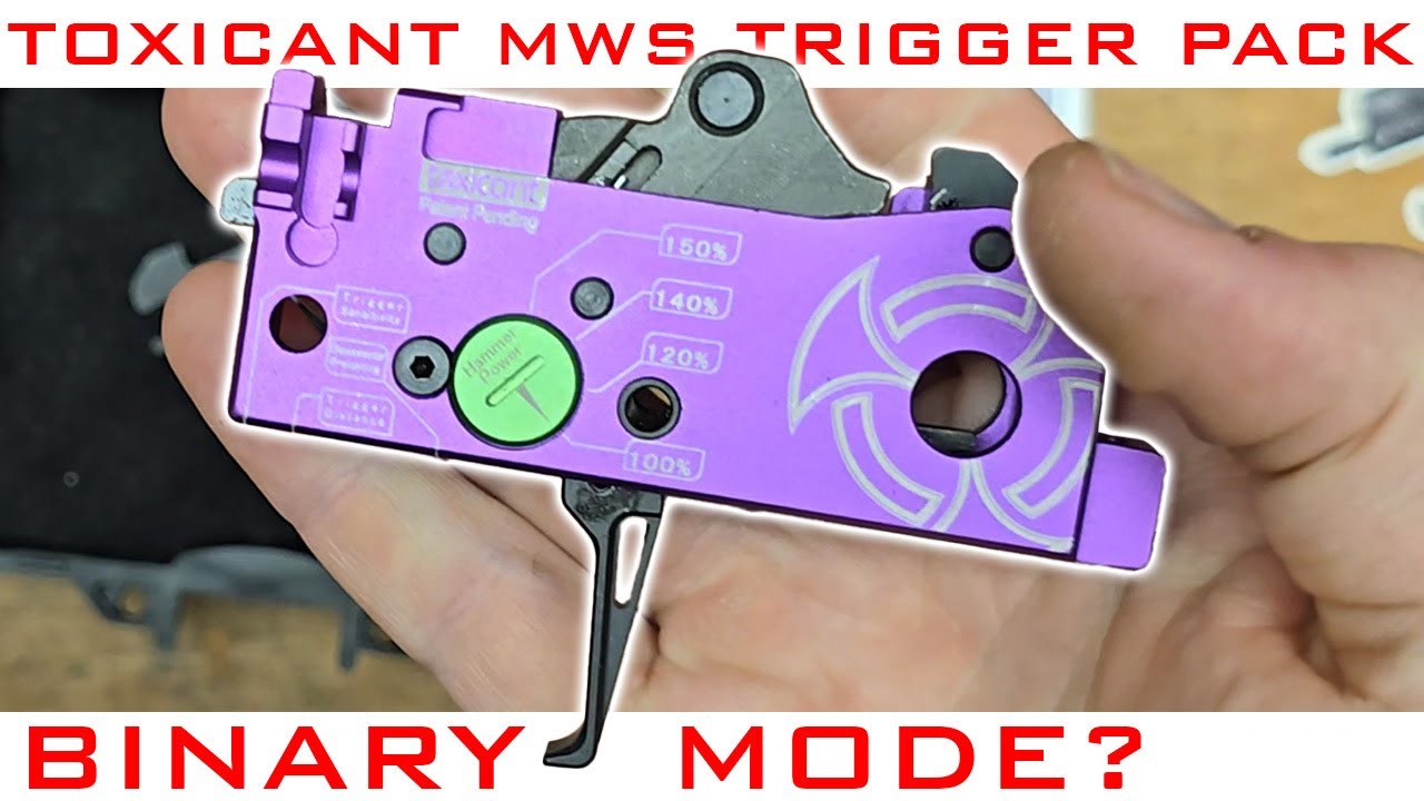 Toxicant Airsoft Tokyo Marui MWS Adjustable Trigger Pack