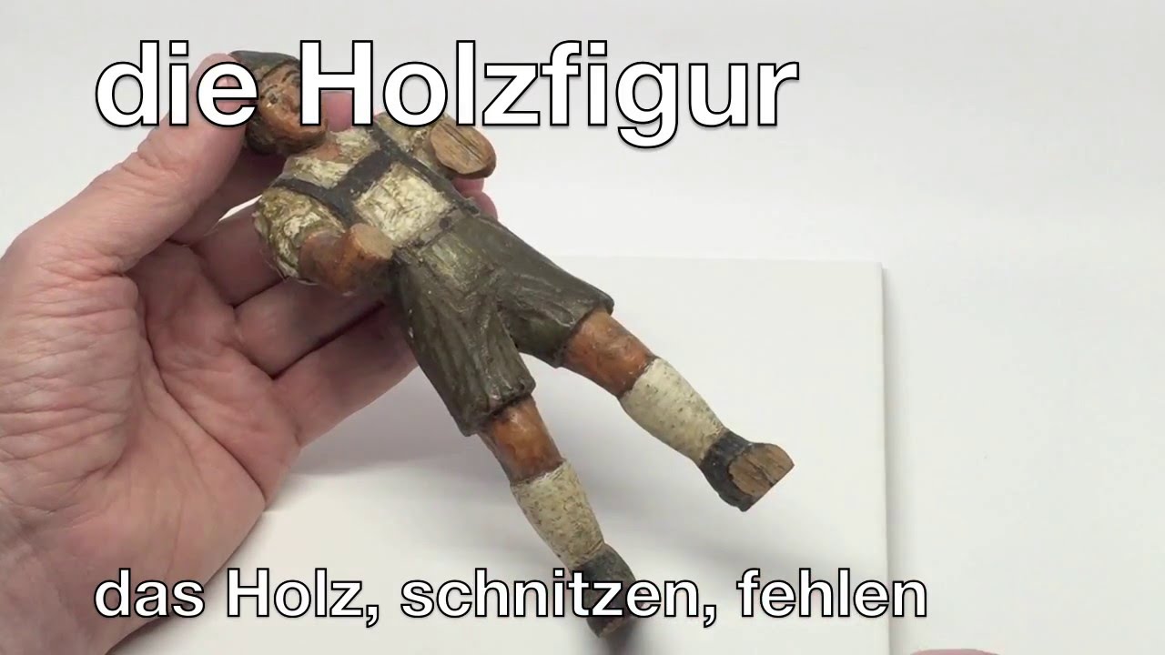 Die Holzfigur