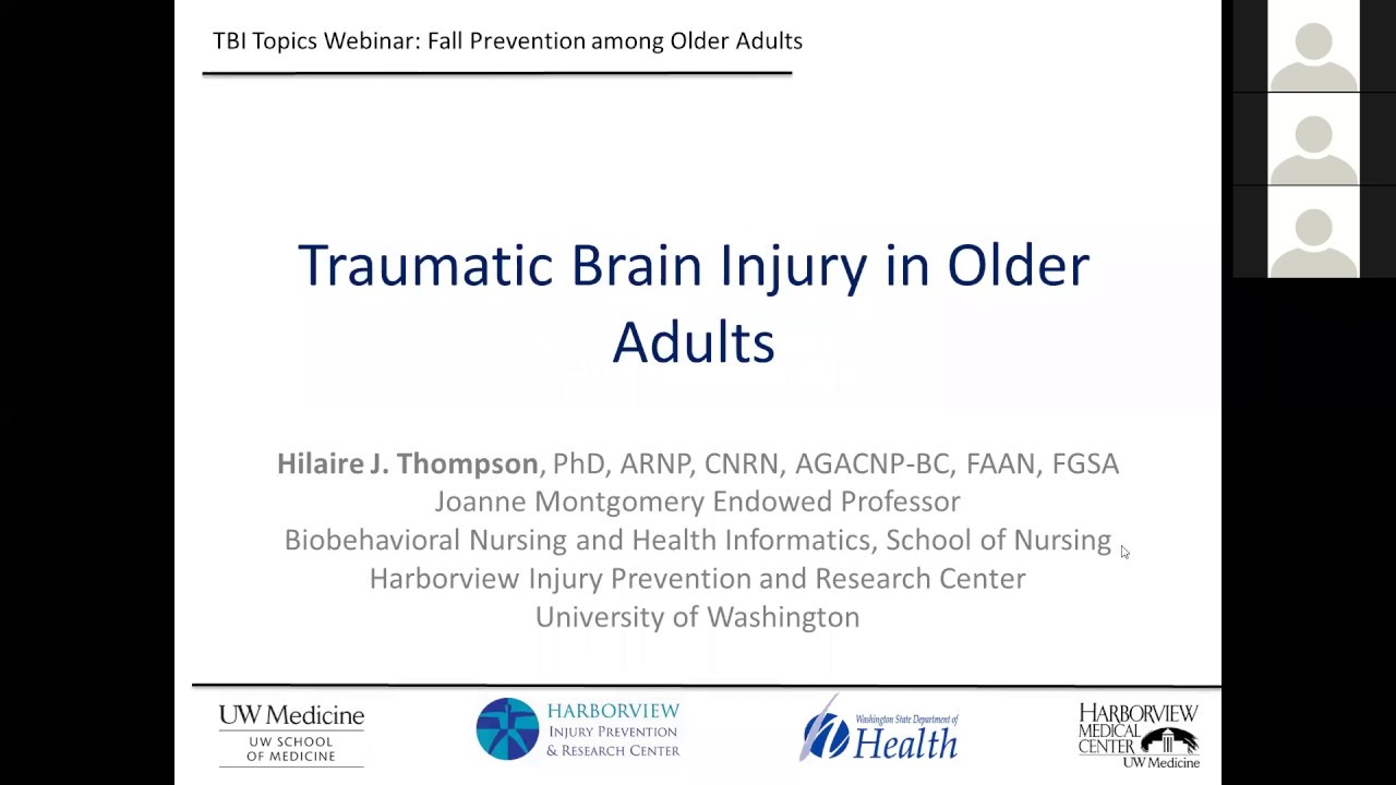 TBI Topics Webinar: TBI & Fall Prevention Among Older Adults