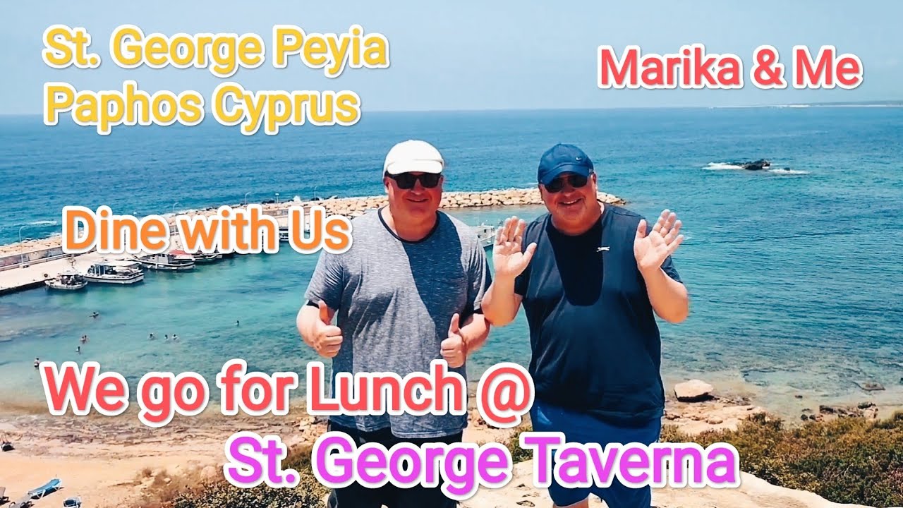 Lunch at St. George Taverna Peyia Paphos