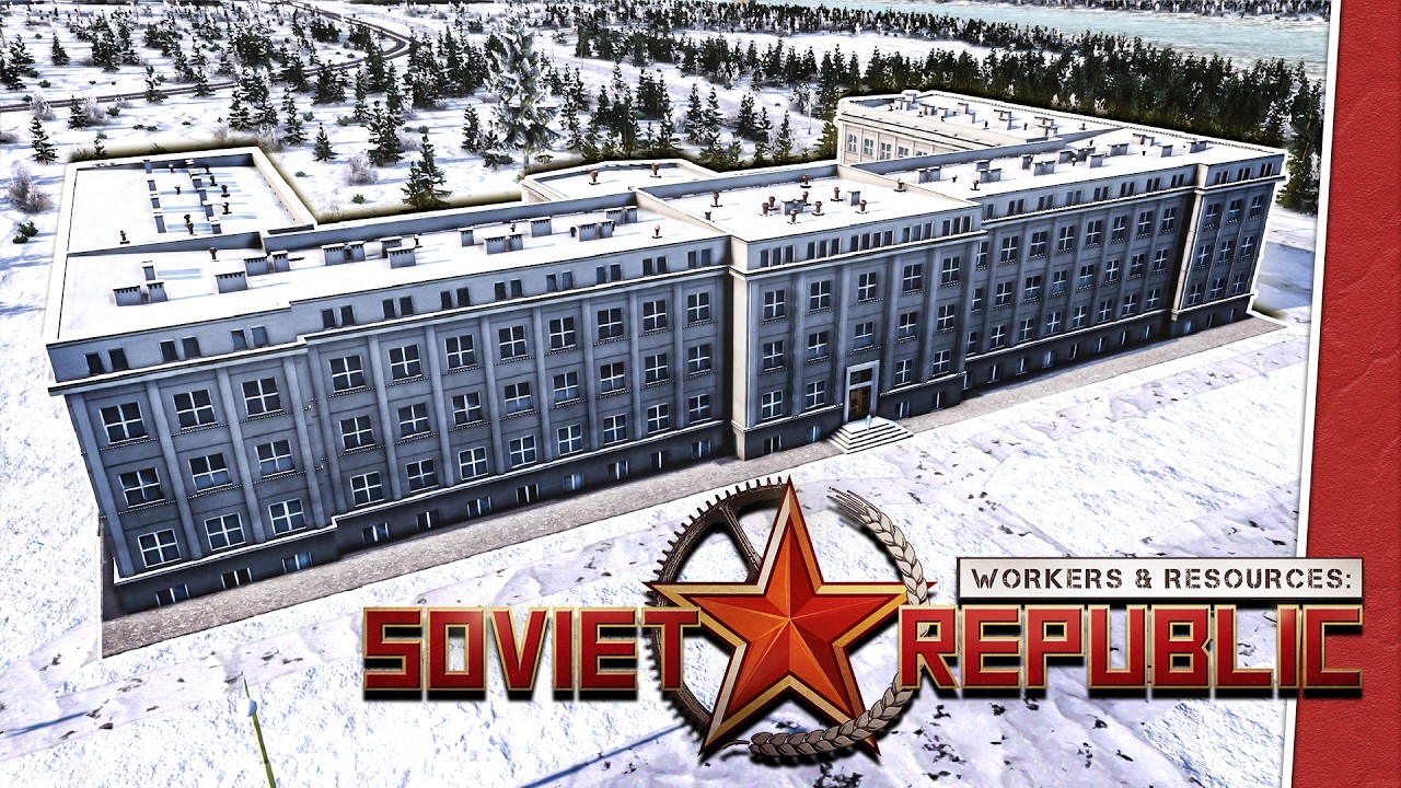 Sibirya'nın Soğuğunu Araştırmak İçin Tıp Üniversitesi Kurdum! | Workers & Resources: Soviet Republic