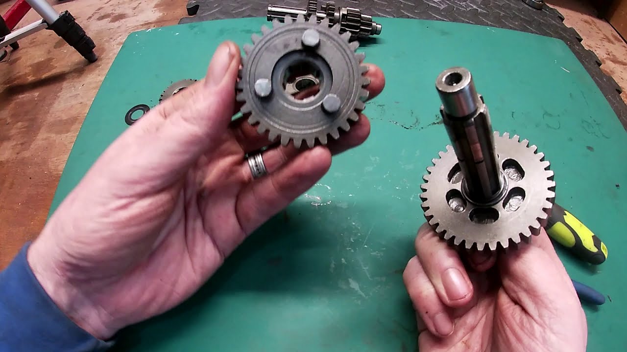 How To Rebuild A 125 Pit Bike Gear Box | Step By Step