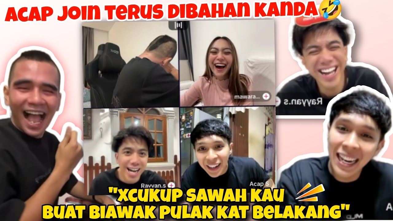 Pecahh Kanda Rayyan Bergabung Try Mawar ?! Acap Join Auto Dibahan Kanda !!