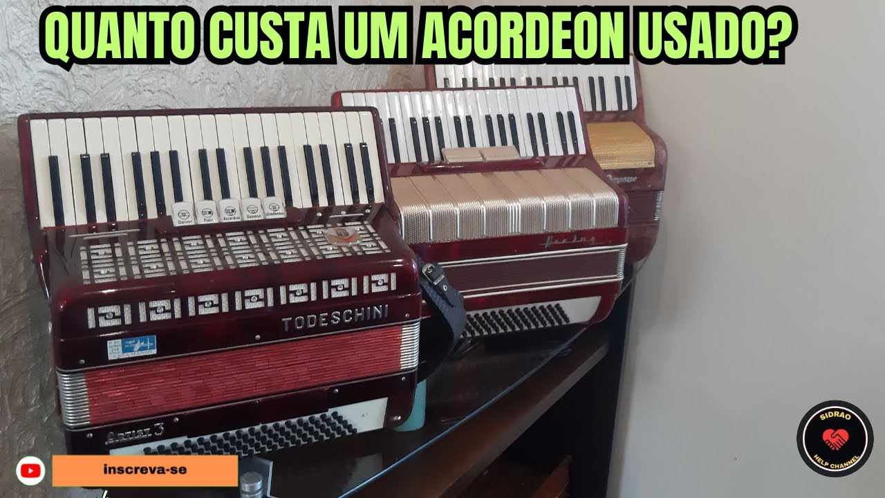 QUANTO CUSTA UM ACORDEON USADO?