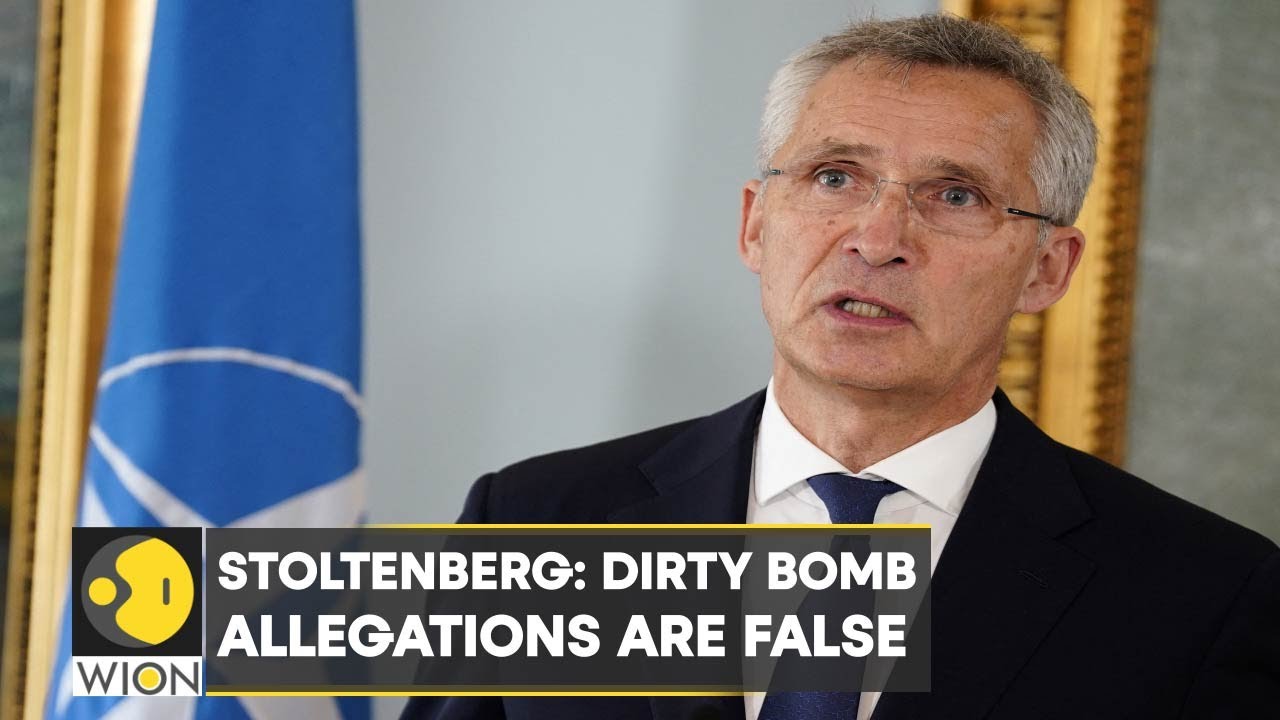 War in Ukraine: Stoltenberg says dirty bomb allegations are false | Russia Ukraine Update | WION