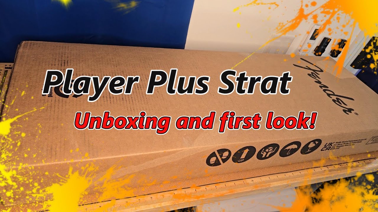 Fender Player Plus Strat unboxing and first look!