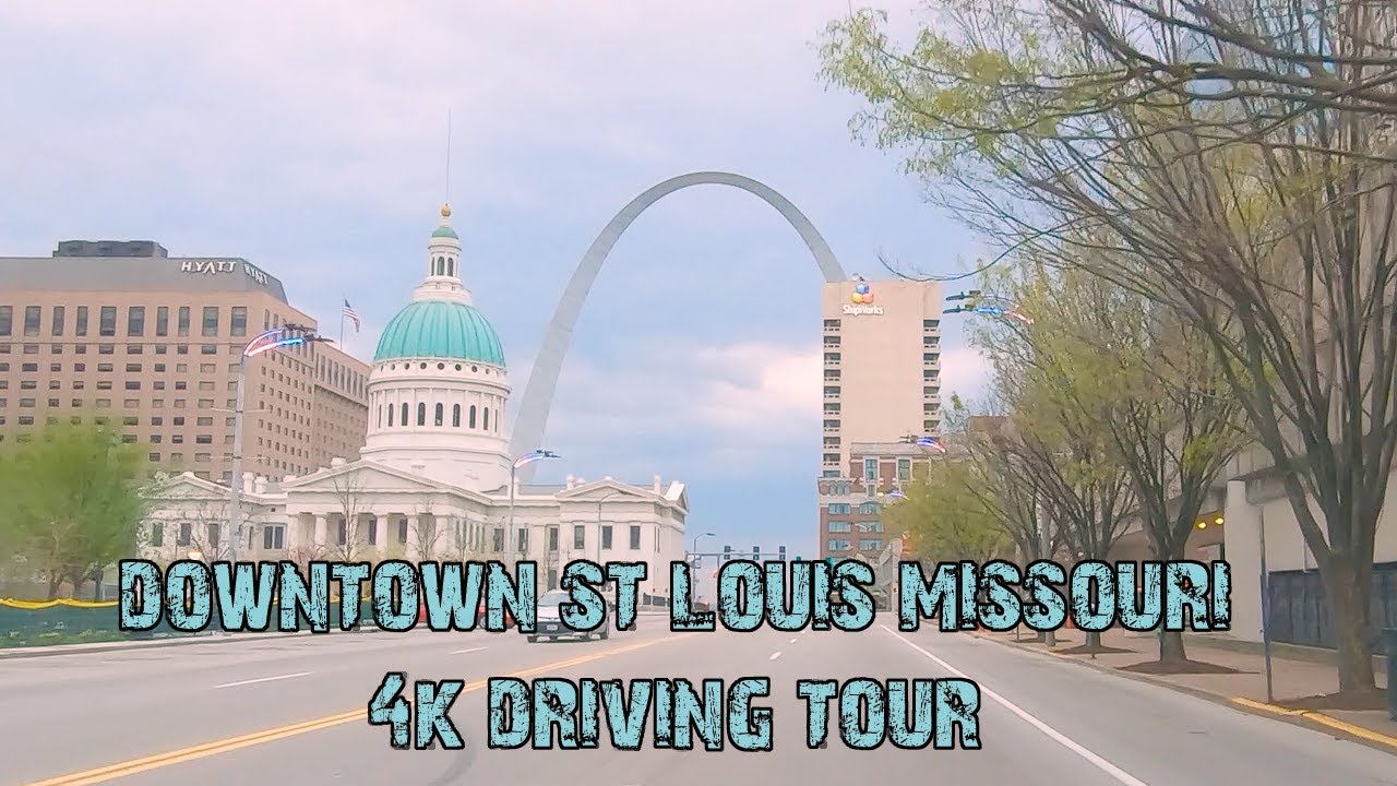 The Gateway To The West: Downtown St. Louis, Missouri 4K.
