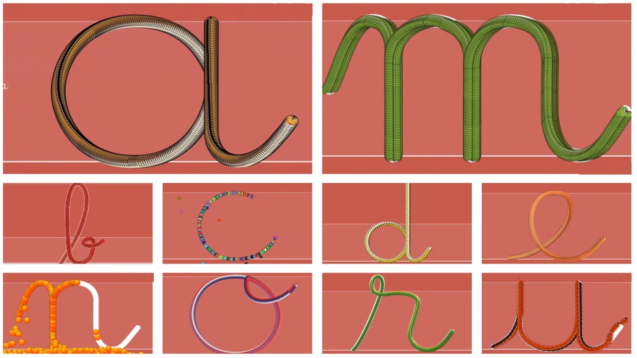 Cursive Letters Writing Wizard – How to Write Lowercase Letters of the Alphabet from a to z