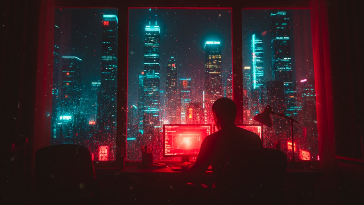 This Deep House mix feels like a red light district.