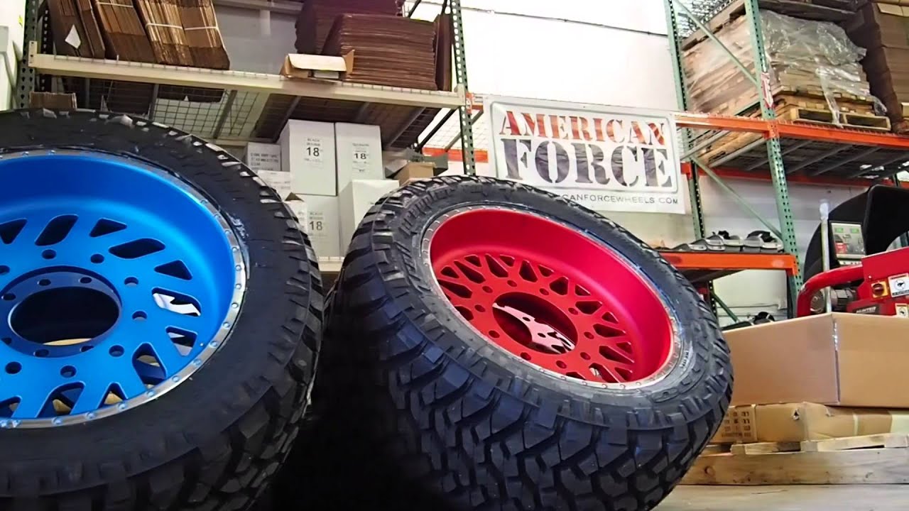 American Force Wheels 2014 Dodge Ram 3500 LONGHORN dually