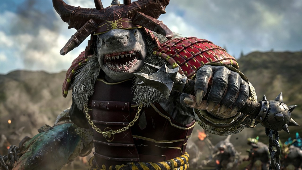 Sharkmen vs Path of Feral - Warhammer Battles