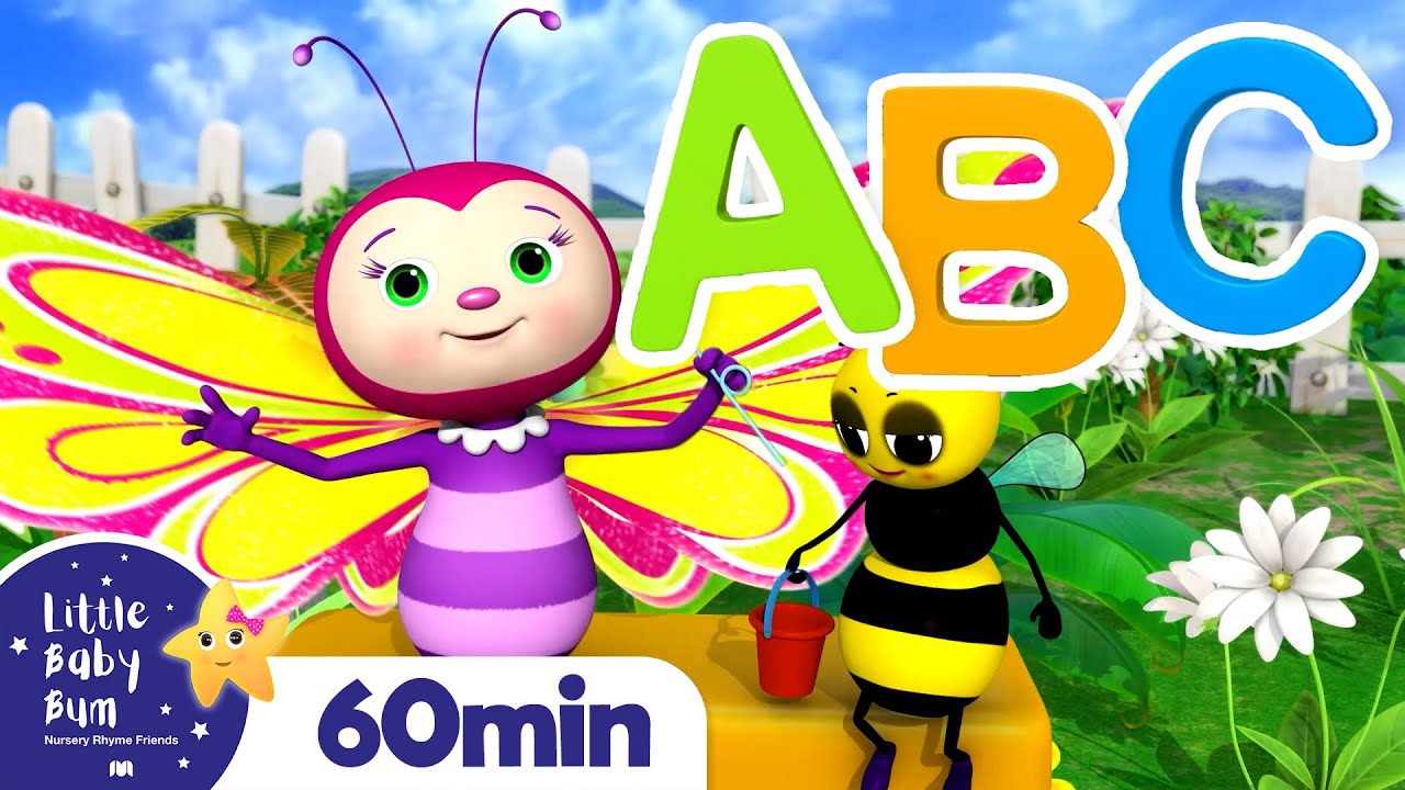 ABC Butterfly Song +More Nursery Rhymes and Kids Songs | Little Baby Bum