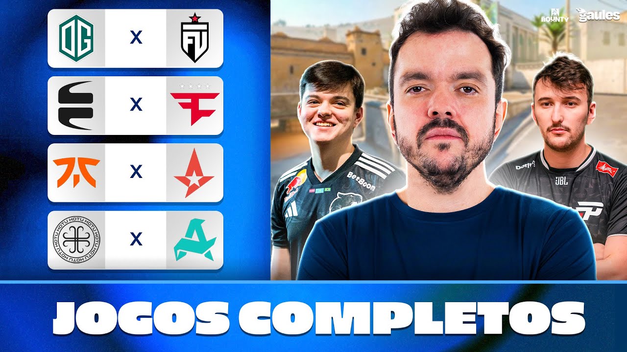 DIA 1 - BLAST BOUNTY 2026 SEASON 1 ! TRANSMISSÃO COMPLETA - socio - Siga  ⁨@Gaules⁩ nas redes