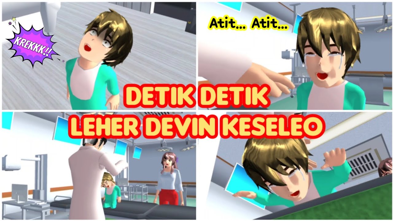 DETIK DETIK LEHER DEVIN KESELEO  | VLOG KING HAPPY FAMILY - 66 - SAKURA SCHOOL SIMULATOR