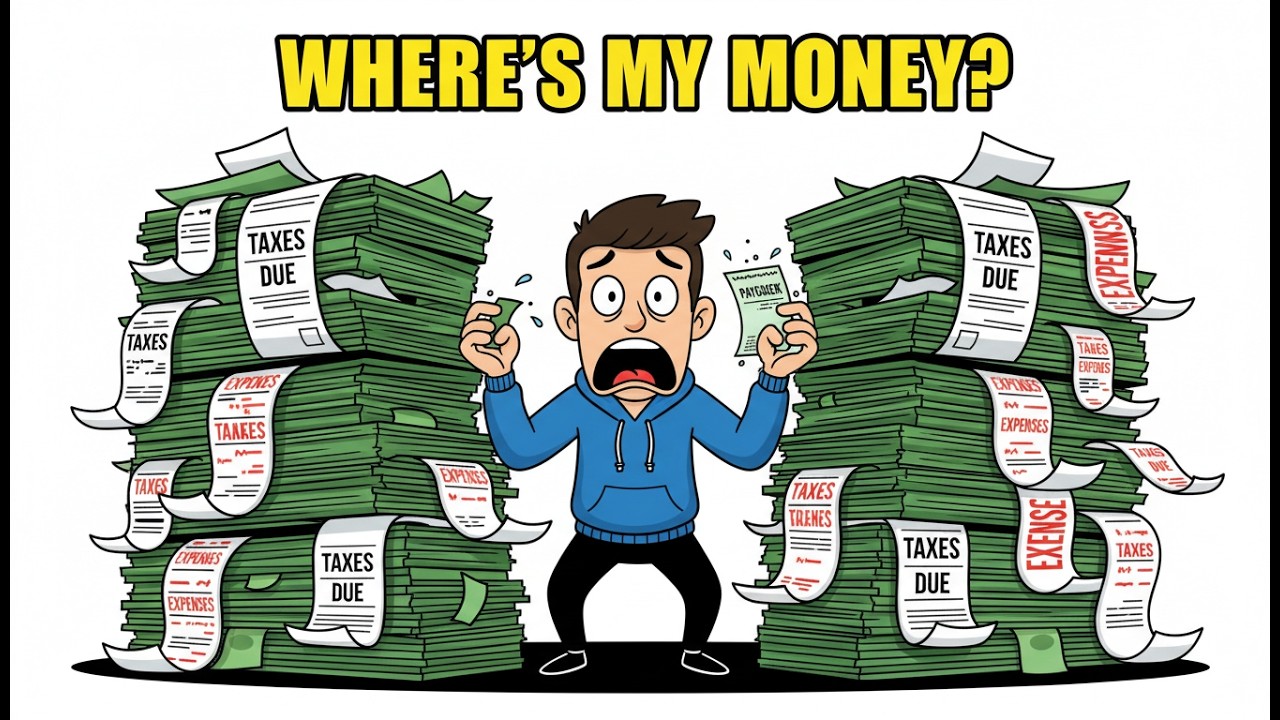 Where Does Your Salary REALLY Go? 💸 The Middle-Class Money Trap Explained