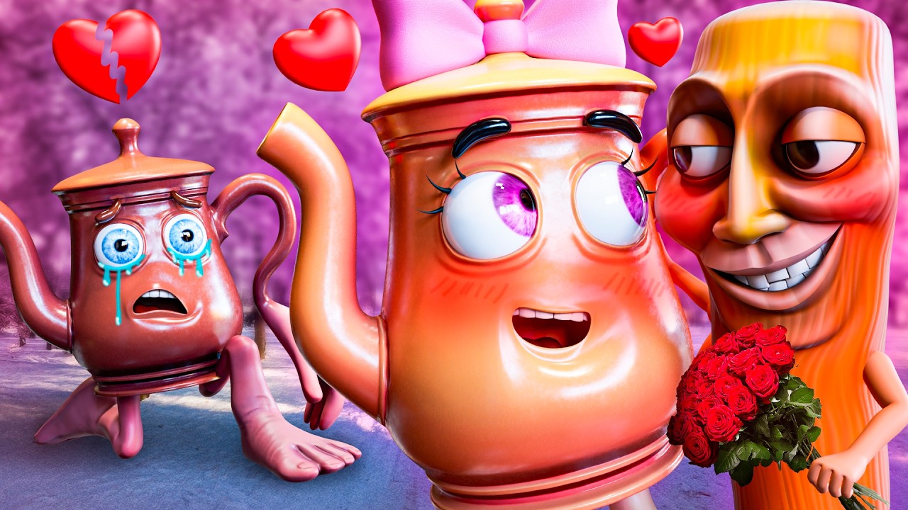 TATATA SAHUR está APAIXONADO! Brainrot Italiano Animação