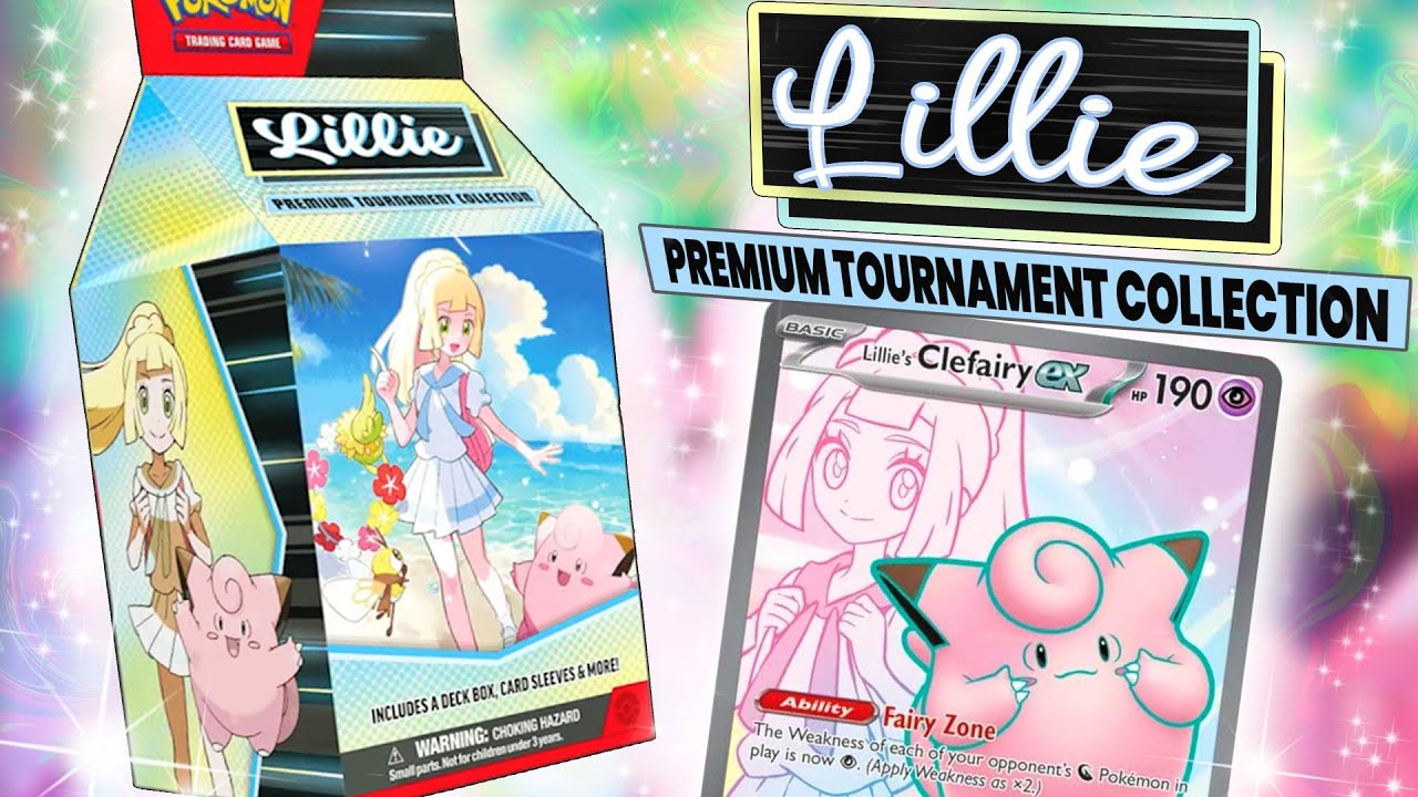 Wat zit er in de Lillie Premium Tournament Collection Box van Pokemon?