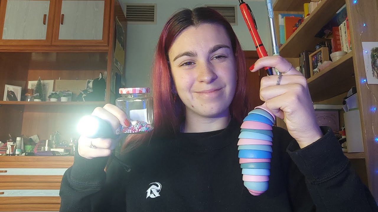 ASMR sigue mis instrucciones nivel pro 🪮🔦🦆🖊️