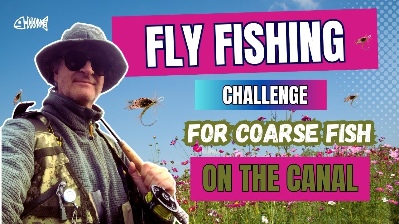 FLY FISHING for COARSE FISH on the CANAL | A Fly fishing Challenge