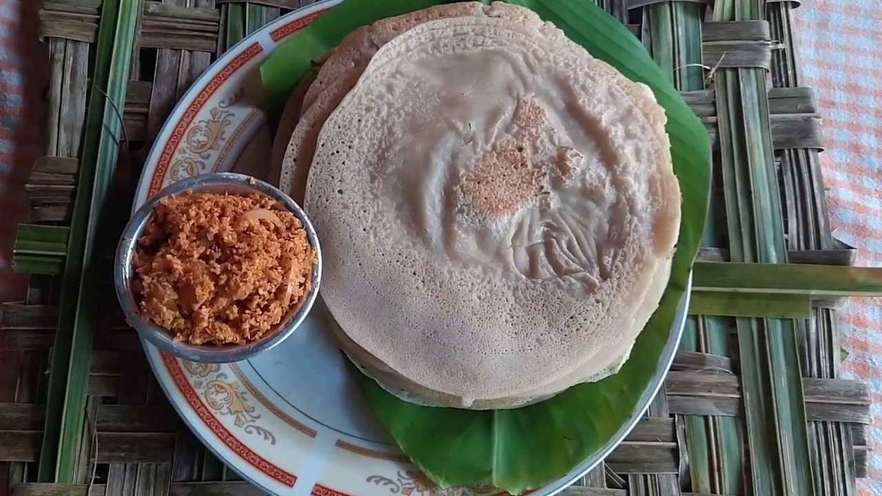 පහසුවෙන් හදන දිය රොටි /Dhiya Roti Recipe